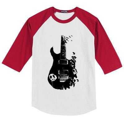 BAND GUITAR Kids Colorblock Raglan Jersey