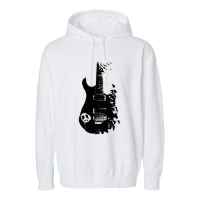 BAND GUITAR Garment-Dyed Fleece Hoodie