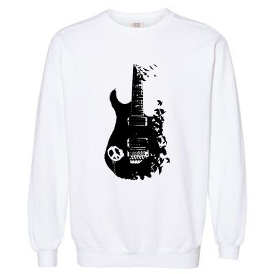 BAND GUITAR Garment-Dyed Sweatshirt