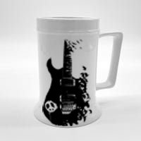 BAND GUITAR Beer Stein