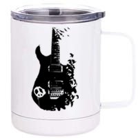 BAND GUITAR 12 oz Stainless Steel Tumbler Cup