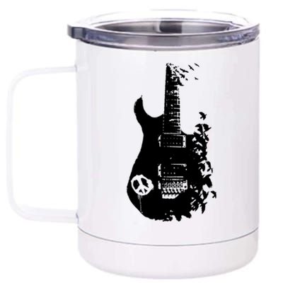 BAND GUITAR 12 oz Stainless Steel Tumbler Cup