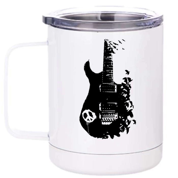 BAND GUITAR 12 oz Stainless Steel Tumbler Cup