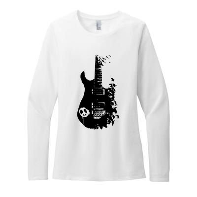 BAND GUITAR Womens CVC Long Sleeve Shirt