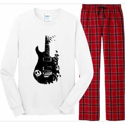 BAND GUITAR Long Sleeve Pajama Set