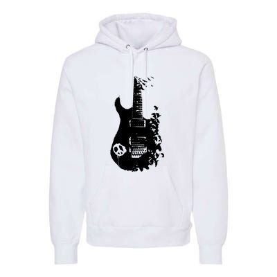 BAND GUITAR Premium Hoodie