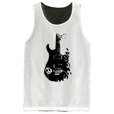 BAND GUITAR Mesh Reversible Basketball Jersey Tank