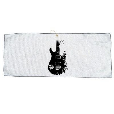 BAND GUITAR Large Microfiber Waffle Golf Towel