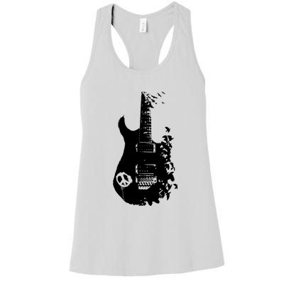 BAND GUITAR Women's Racerback Tank