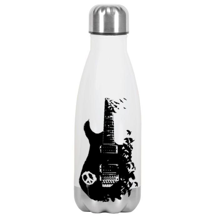 BAND GUITAR Stainless Steel Insulated Water Bottle