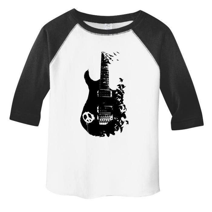 BAND GUITAR Toddler Fine Jersey T-Shirt