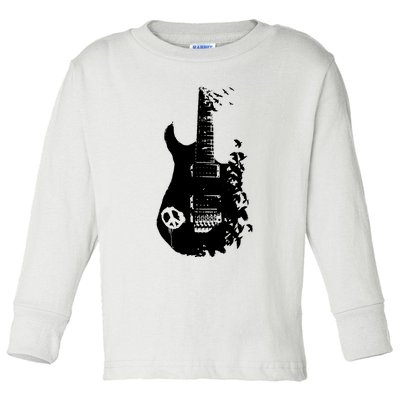 BAND GUITAR Toddler Long Sleeve Shirt