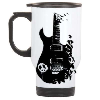 BAND GUITAR Stainless Steel Travel Mug