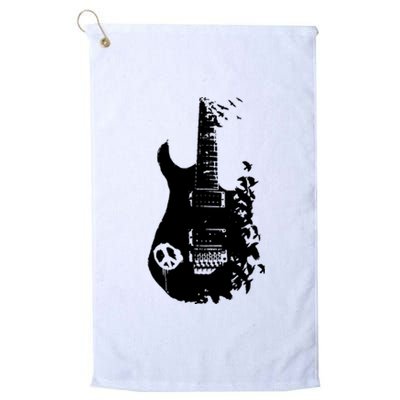 BAND GUITAR Platinum Collection Golf Towel