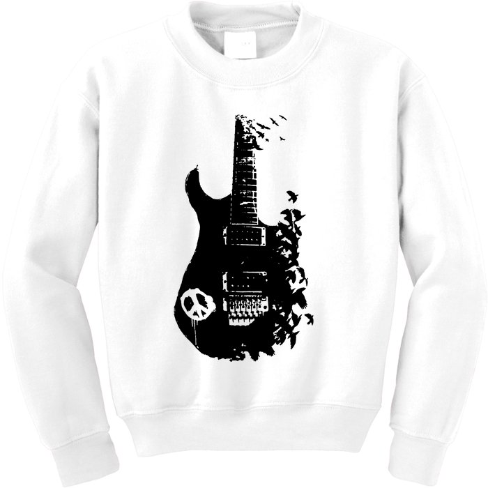 BAND GUITAR Kids Sweatshirt