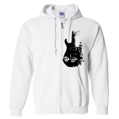 BAND GUITAR Full Zip Hoodie