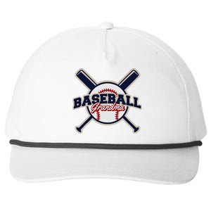 Baseball Grandma Baseball Snapback Five-Panel Rope Hat