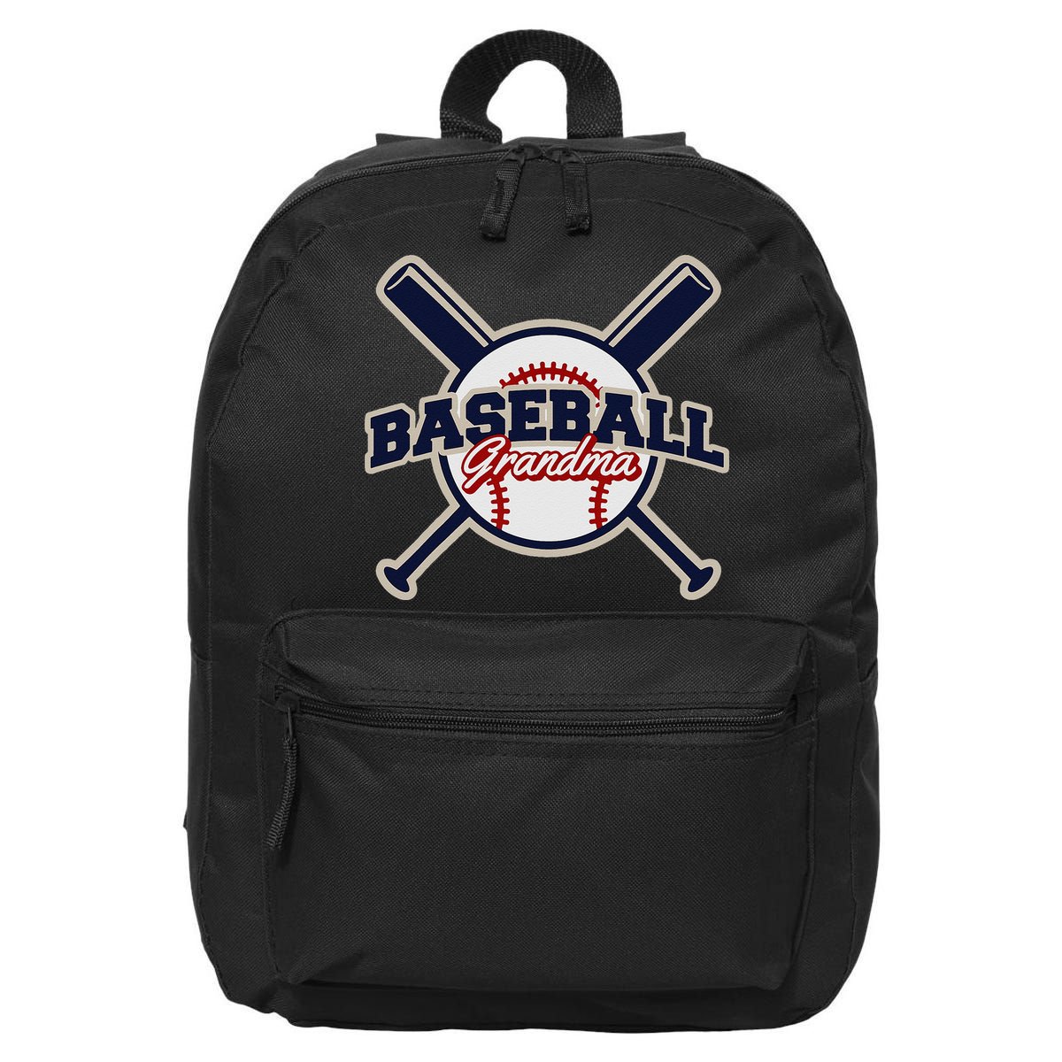 Baseball Grandma Baseball 16 in Basic Backpack