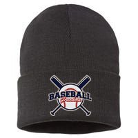 Baseball Grandma Baseball Sustainable Knit Beanie