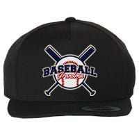 Baseball Grandma Baseball Wool Snapback Cap