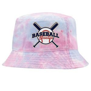 Baseball Grandma Baseball Tie-Dyed Bucket Hat