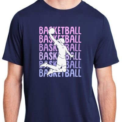 Basketball Girl Adult ChromaSoft Performance T-Shirt