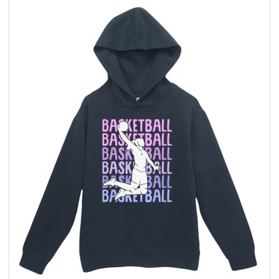 Basketball Girl Urban Pullover Hoodie