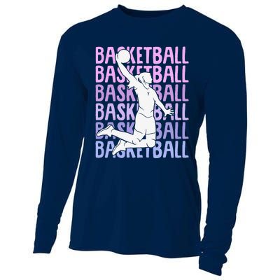 Basketball Girl Cooling Performance Long Sleeve Crew