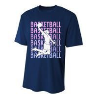 Basketball Girl Performance Sprint T-Shirt