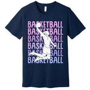 Basketball Girl Premium T-Shirt