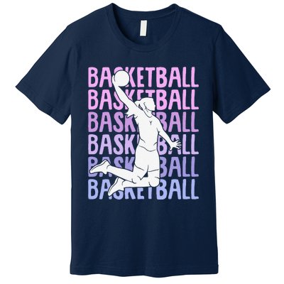 Basketball Girl Premium T-Shirt