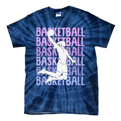 Basketball Girl Tie-Dye T-Shirt