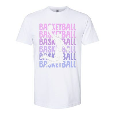 Basketball Girl Softstyle CVC T-Shirt