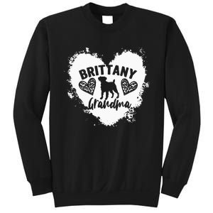 Brittany Grandma Brittany Spaniel Grandma Brittany Lover Sweatshirt