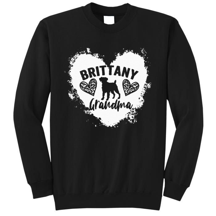 Brittany Grandma Brittany Spaniel Grandma Brittany Lover Sweatshirt