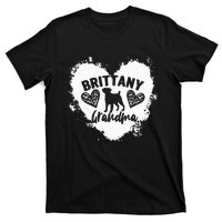 Brittany Grandma Brittany Spaniel Grandma Brittany Lover T-Shirt