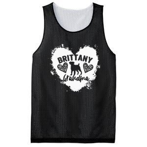 Brittany Grandma Brittany Spaniel Grandma Brittany Lover Mesh Reversible Basketball Jersey Tank