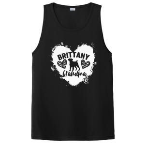 Brittany Grandma Brittany Spaniel Grandma Brittany Lover PosiCharge Competitor Tank