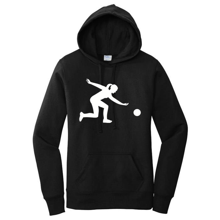 Bowling Gift Women's Pullover Hoodie