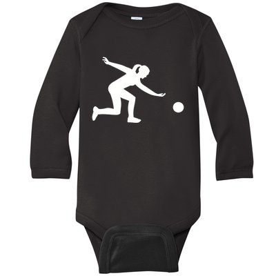 Bowling Gift Baby Long Sleeve Bodysuit