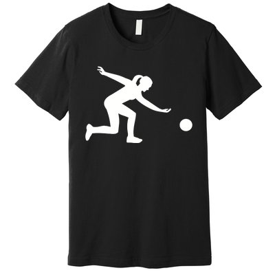 Bowling Gift Premium T-Shirt