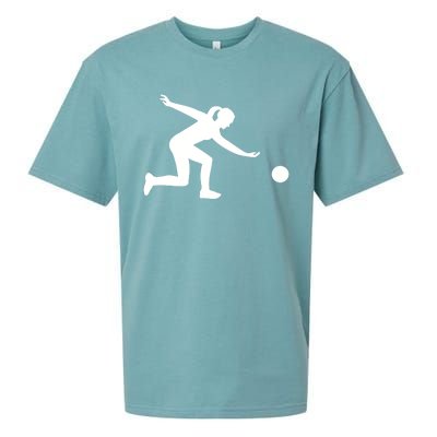 Bowling Gift Sueded Cloud Jersey T-Shirt