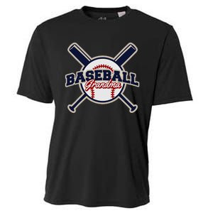 Baseball Grandma Baseball Cooling Performance Crew T-Shirt