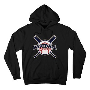 Baseball Grandma Baseball Hoodie