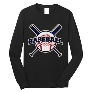 Baseball Grandma Baseball Long Sleeve Shirt