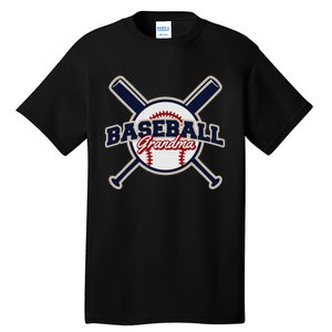 Baseball Grandma Baseball Tall T-Shirt