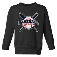 Baseball Grandma Baseball Toddler Sweatshirt