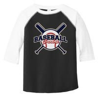 Baseball Grandma Baseball Toddler Fine Jersey T-Shirt