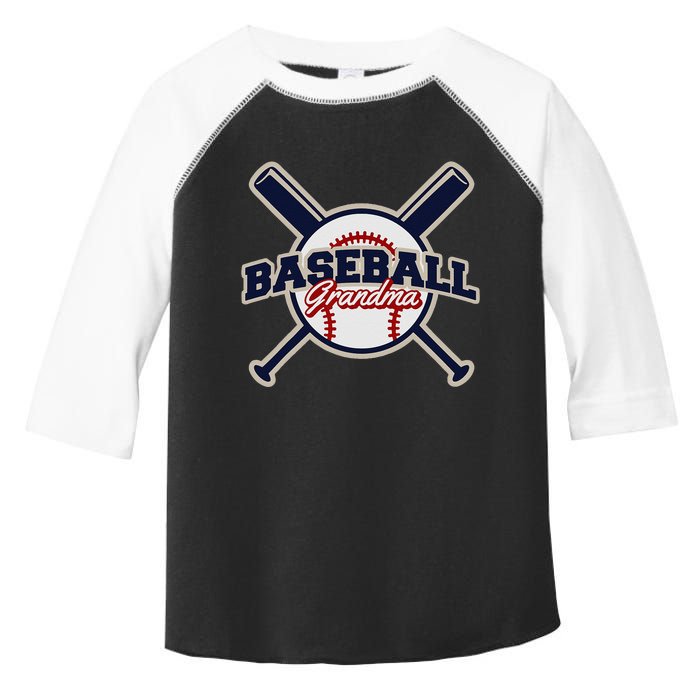 Baseball Grandma Baseball Toddler Fine Jersey T-Shirt