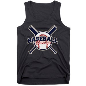 Baseball Grandma Baseball Tank Top